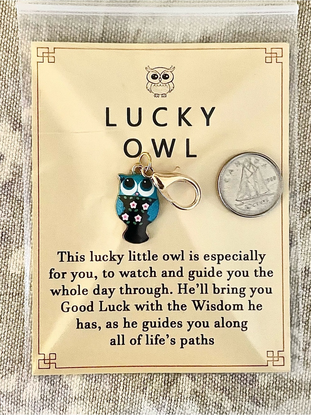 Owl Bagcharm 🦉